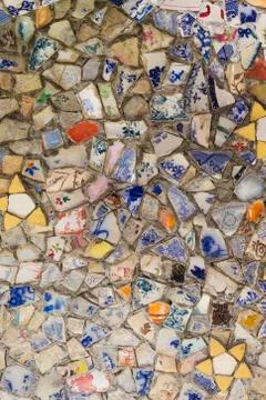 Broken china Stock Photos