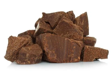 Broken chocolate bar. Stock Photos