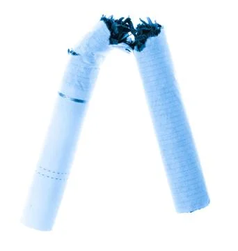 Broken cigarette Stock Photos