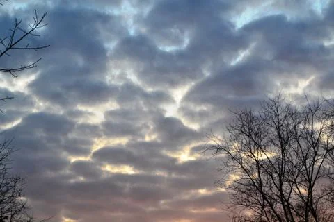 Broken Clouds Foto stock