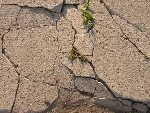 Broken Concrete Stock Photos