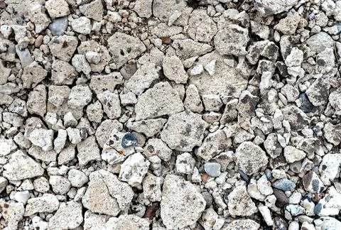 Broken concrete Stock Photos