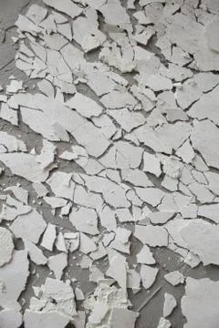 Broken concrete wall Foto stock