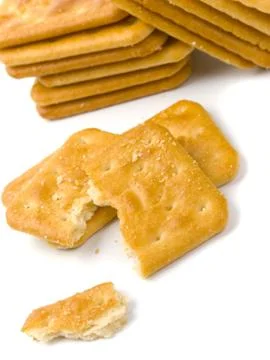 Broken cookies Foto stock