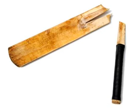 Broken Cricket Bat Stock Photos
