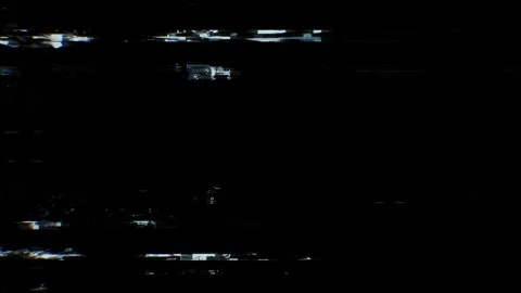 Broken Display Glitch Loops 6 Stock Footage 321402895