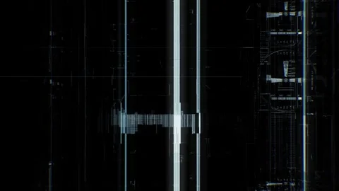 Broken Display Glitch Loops 7 Stock Footage 321402948