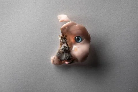 Broken Doll Face Stock Photos