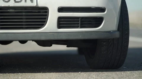 Broken down car Stock Footage 45480457