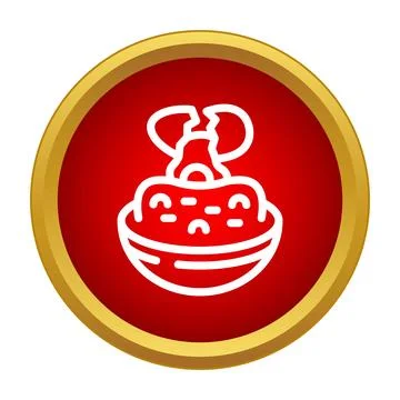 Broken egg dropping into bowl for cooking Stock Illustration