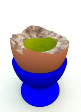 Broken Egg Stock Illustration