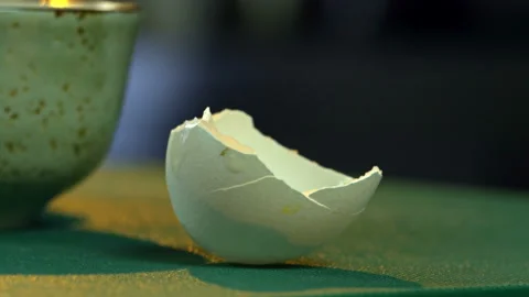 Broken Egg Panorama 動画素材 145632009