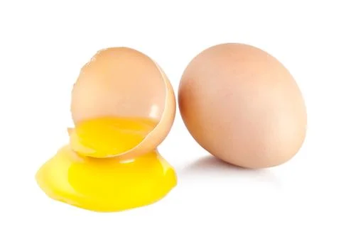 Broken egg Stock Photos