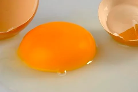 A broken egg Stock Photos