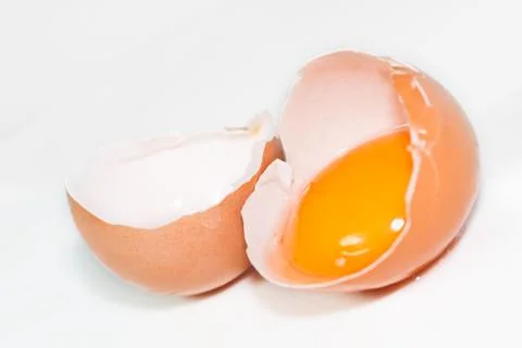 Broken egg Stock Photos