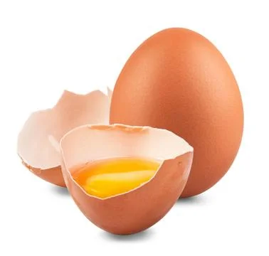 Broken egg Stock Photos