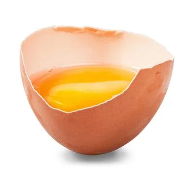 Broken egg Stock Photos