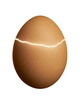 Broken egg Stock Photos