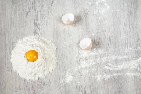 Broken egg Stock Photos