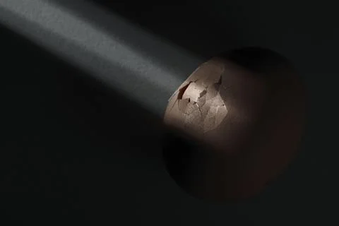 Broken Egg Stock Photos