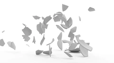 Broken Egg with place for Your Object Stock Footage 33830233