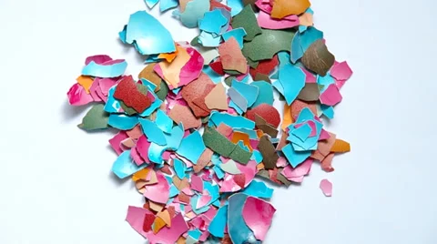 Broken eggshell Stock Footage 37738585