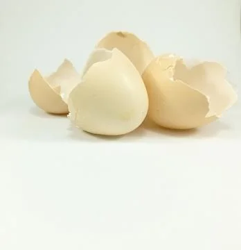 Broken eggshell Stock Photos