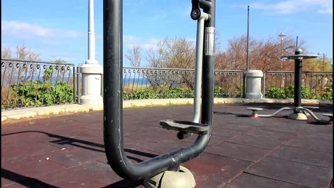 Broken exercise machine 스톡 동영상 103268947