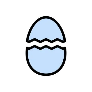 Broken flat color icon イラスト素材