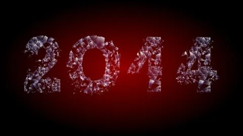 Broken glass 2014 Stock Illustration