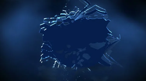 Broken glass 3 Stock Footage 33847551