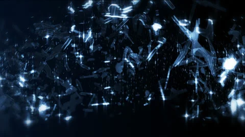 Broken glass 4 Stock Footage 33847604