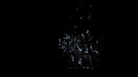 Broken Glass - 6 Stock Footage 69750795