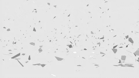 Broken Glass Alpha 스톡 동영상 144318586