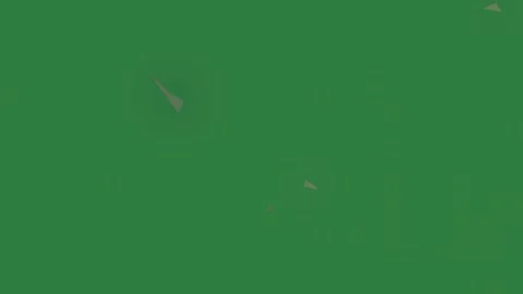 Broken glass and background many pieces of paper small hole in the middle Stock-Footage 337341427