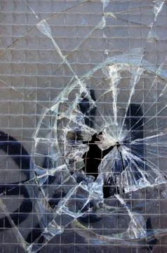 Broken glass background Photos