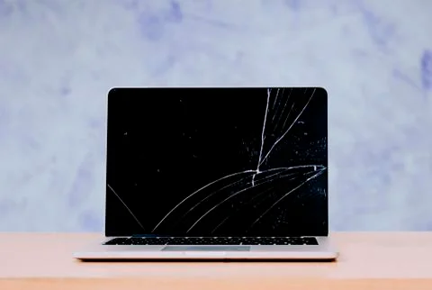 Broken glass background Stock Photos