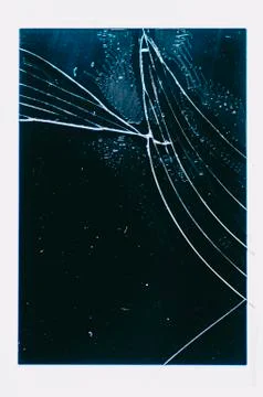 Broken glass background Stock Photos