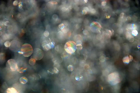 Broken glass bokeh Stock Photos