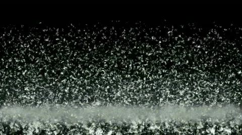 Broken glass crystal crystals,debris explosion ice water particles avalanche. 库存影片 802497
