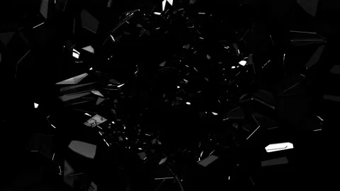 Broken glass effect. Breaking template. Stock Footage 237774493