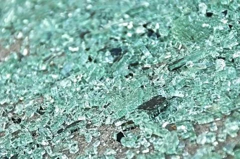 Broken glass Stock Illustration