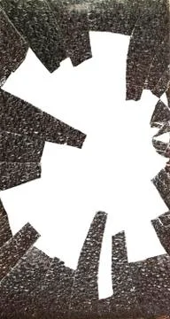 Broken glass Stock Illustration