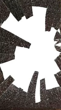 Broken glass Stock Illustration