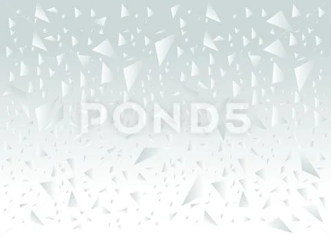 Broken glass light grey abstract background Stock Illustration