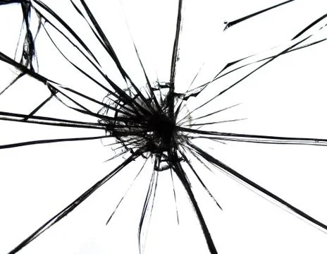 Broken glass Stock-Fotos