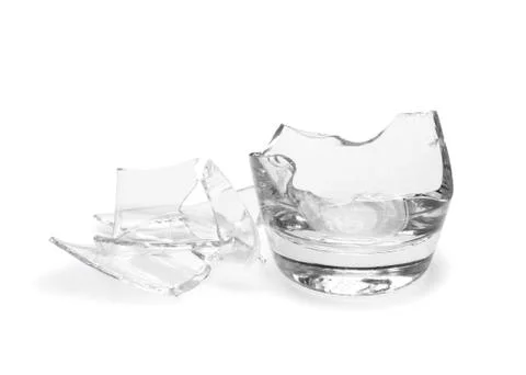 Broken glass Stock Photos