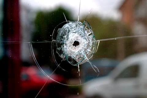 Broken glass Stock Photos