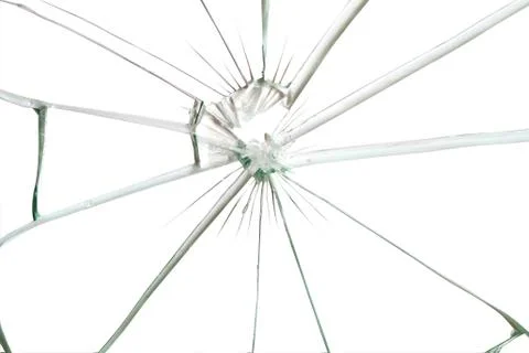Broken glass Stock Photos