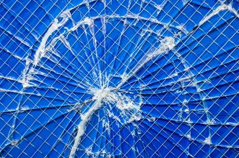 Broken glass Stock Photos